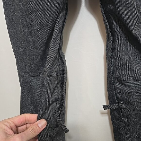 686 Snowboard Pants Mens Medium InfiDRY Reserved Raw 10,000 MM Waterproof Gray - Picture 3 of 13